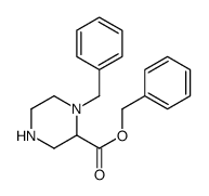 benzyl 1-benzylpiperazine-2-carboxylate结构式