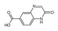 2-oxo-1,2-dihydroquinoxaline-6-carboxylic acid Structure