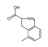 (R)-2-Amino-3-(2,6-dimethylphenyl)propanoic acid结构式