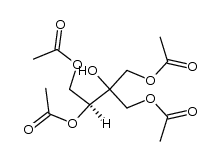 apiitol 1,2,4,4'-tetraacetate Structure