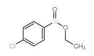 ethyl 4-chlorobenzenesulfinate structure