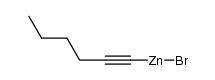 hexynylzinc bromide结构式