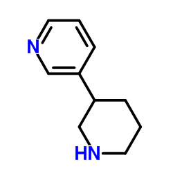 3-(3-Piperidinyl)pyridine Structure