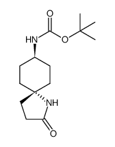 Meso-tert-butyl ((5r,8r)-2-oxo-1-azaspiro[4.5]decan-8-yl)carbamate picture