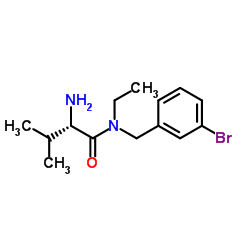 N-(3-Bromobenzyl)-N-ethyl-L-valinamide Structure