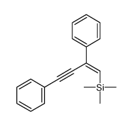 2,4-diphenylbut-1-en-3-ynyl(trimethyl)silane Structure