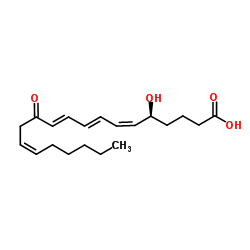 12-dehydro-leukotriene B4 Structure