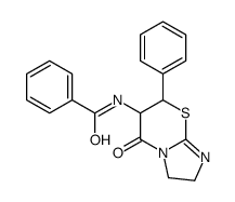 N-(5-oxo-7-phenyl-2,3,6,7-tetrahydroimidazo[2,1-b][1,3]thiazin-6-yl)benzamide Structure
