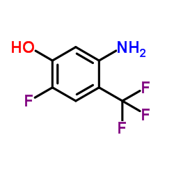 5-Amino-2-fluoro-4-(trifluoromethyl)phenol Structure