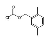 (2,5-dimethylphenyl)methyl carbonochloridate结构式