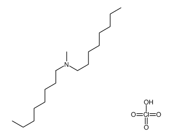 N-methyl-N-octyloctan-1-amine,perchloric acid Structure