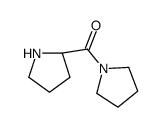 Pyrrolidine, 1-[(2R)-2-pyrrolidinylcarbonyl]- (9CI) Structure