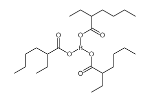 Tris(2-ethylhexanoyl) borate Structure