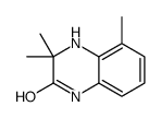 2(1H)-Quinoxalinone,3,4-dihydro-3,3,5-trimethyl-(9CI) structure