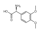 (2S)-(+)-3,4-dimethoxyphenylglycine Structure