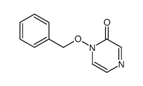 1-benzyloxy-2(1H)-pyrazinone Structure