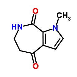 6,7-Dihydro-1-Methyl-Pyrrolo[2,3-C]Azepine-4,8(1H,5H)-Dione Structure