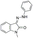 3-(AZA(PHENYLAMINO)METHYLENE)-1-METHYLINDOLIN-2-ONE结构式