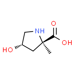 D-Proline, 4-hydroxy-2-methyl-, (4S)-rel- (9CI)结构式