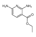 2,6-diamino-nicotinic acid ethyl ester Structure