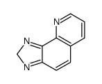 2H-Imidazo[4,5-h]quinoline(8CI,9CI) Structure