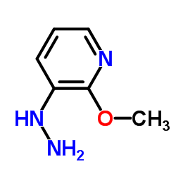 3-Hydrazino-2-methoxypyridine Structure