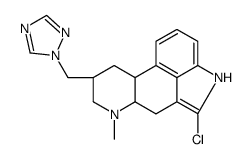 (6aR,9S)-5-chloro-7-methyl-9-(1,2,4-triazol-1-ylmethyl)-6,6a,8,9,10,10a-hexahydro-4H-indolo[4,3-fg]quinoline Structure