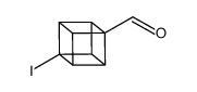 1-iodocubane-4-carboxaldehyde结构式