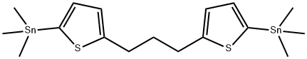 Stannane, 1,1'-(1,3-propanediyldi-5,2-thiophenediyl)bis[1,1,1-trimethyl-结构式