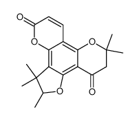 Cycloclausenidin结构式