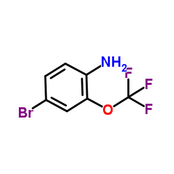 4-Bromo-2-(trifluoromethoxy)aniline Structure