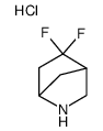 5,5-Difluoro-2-azabicyclo[2.2.1]heptanehydrochloride structure