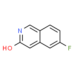 6-Fluoroisoquinolin-3-ol Structure