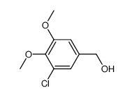(3-chloro-4,5-dimethoxy-phenyl)-methanol结构式