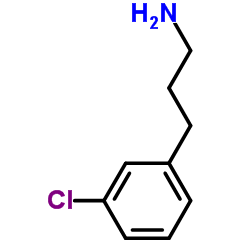 3-(3-Chlorophenyl)-1-propanamine structure