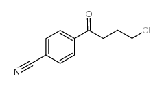 4-CHLORO-1-(4-CYANOPHENYL)-1-OXOBUTANE structure