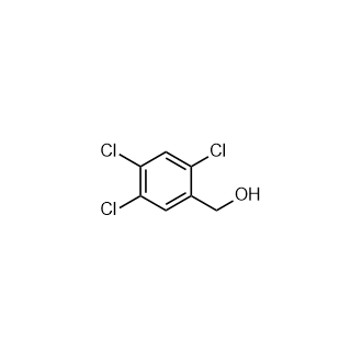 (2,4,5-Trichlorophenyl)methanol Structure