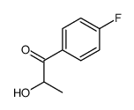 1-(4-fluorophenyl)-2-hydroxypropan-1-one结构式