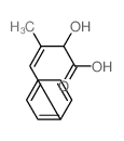 3-Butenoic acid,2-hydroxy-3-methyl-4-phenyl-结构式