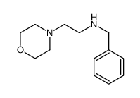 N-苄基-2-吗啉乙胺结构式