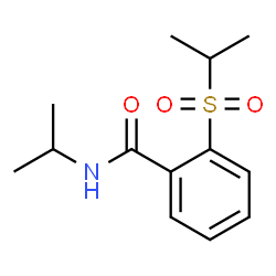 N-Isopropyl-o-(isopropylsulfonyl)benzamide Structure