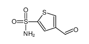 2-Thiophenesulfonamide,4-formyl-(9CI) structure