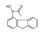 N-fluoren-4-ylacetohydroxamic acid structure