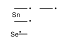 λ1-selanylmethane,triethyltin Structure