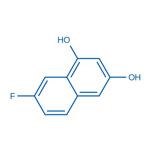 7-Fluoronaphthalene-1,3-diol picture