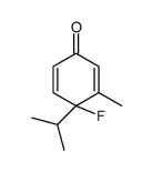 2,5-Cyclohexadien-1-one,4-fluoro-3-methyl-4-(1-methylethyl)-(9CI) picture