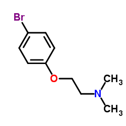 2-(4-Bromophenoxy)-N,N-dimethylethanamine structure