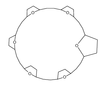 37,38,39,40,41,42-Hexaoxaheptacyclo[32.2.1.14,7.110,13.116,19.122,25.128,31]dotetracontane Structure