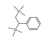 1-phenyl-1,2-bis(trimethylsilyl)ethane Structure