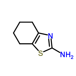 2-氨基-4,5,6,7-四氢苯并噻唑结构式